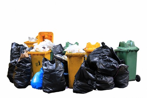Disposal and recycling during house clearance in Morden